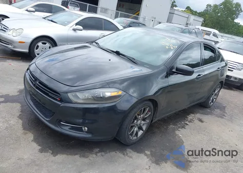 2013 Dodge Dart Rallye из США, поврежденный, VIN 1C3CDFBA8DD154825